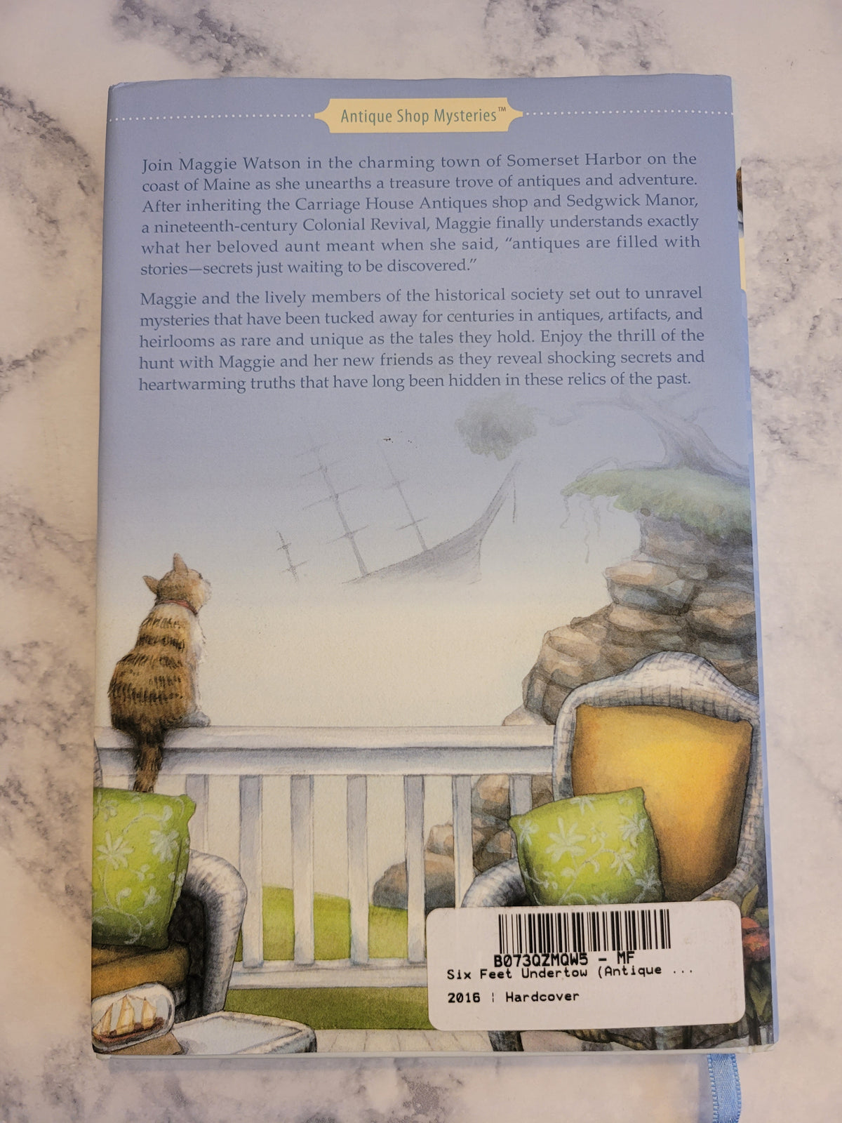 Six Feet Undertow * Elizabeth Penney * Antique Shop Mysteries #7