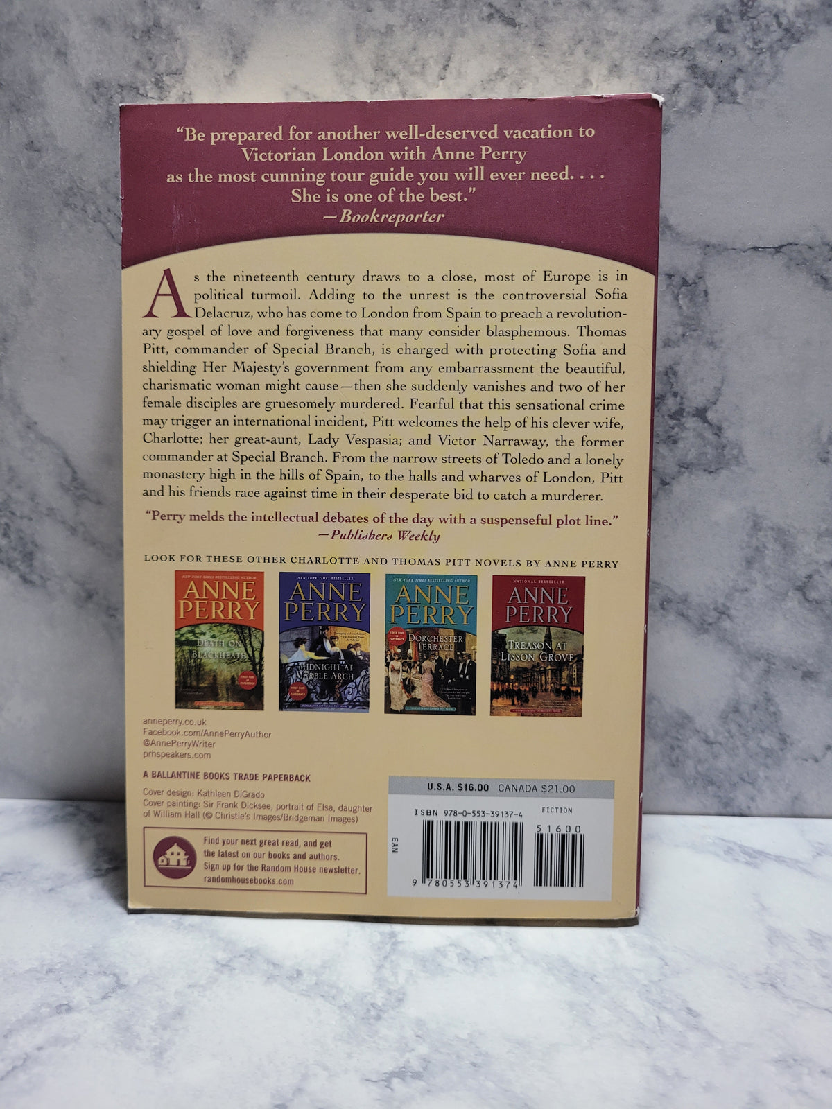 The Angel Court Affair * Anne Perry * Charlotte & Thomas Pitt #30
