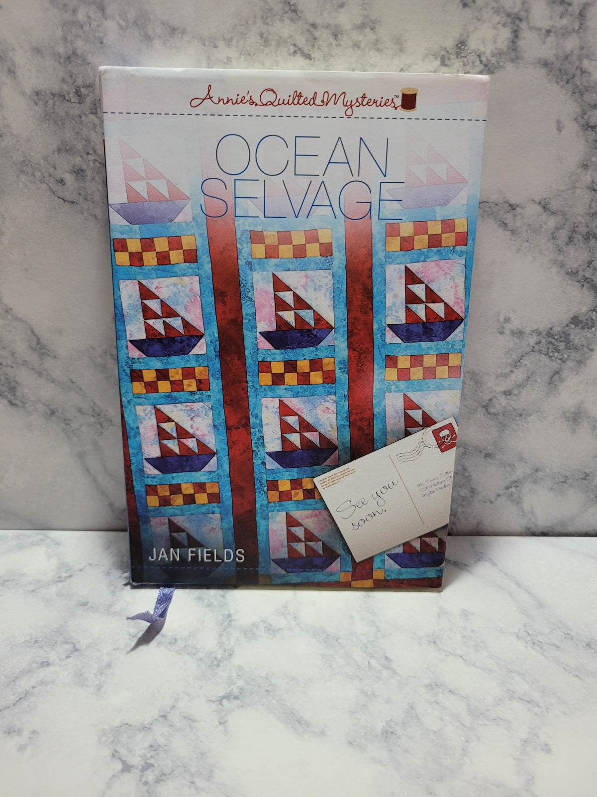 Ocean Selvage * Jan Fields * Annie’s Quilted Mysteries #6
