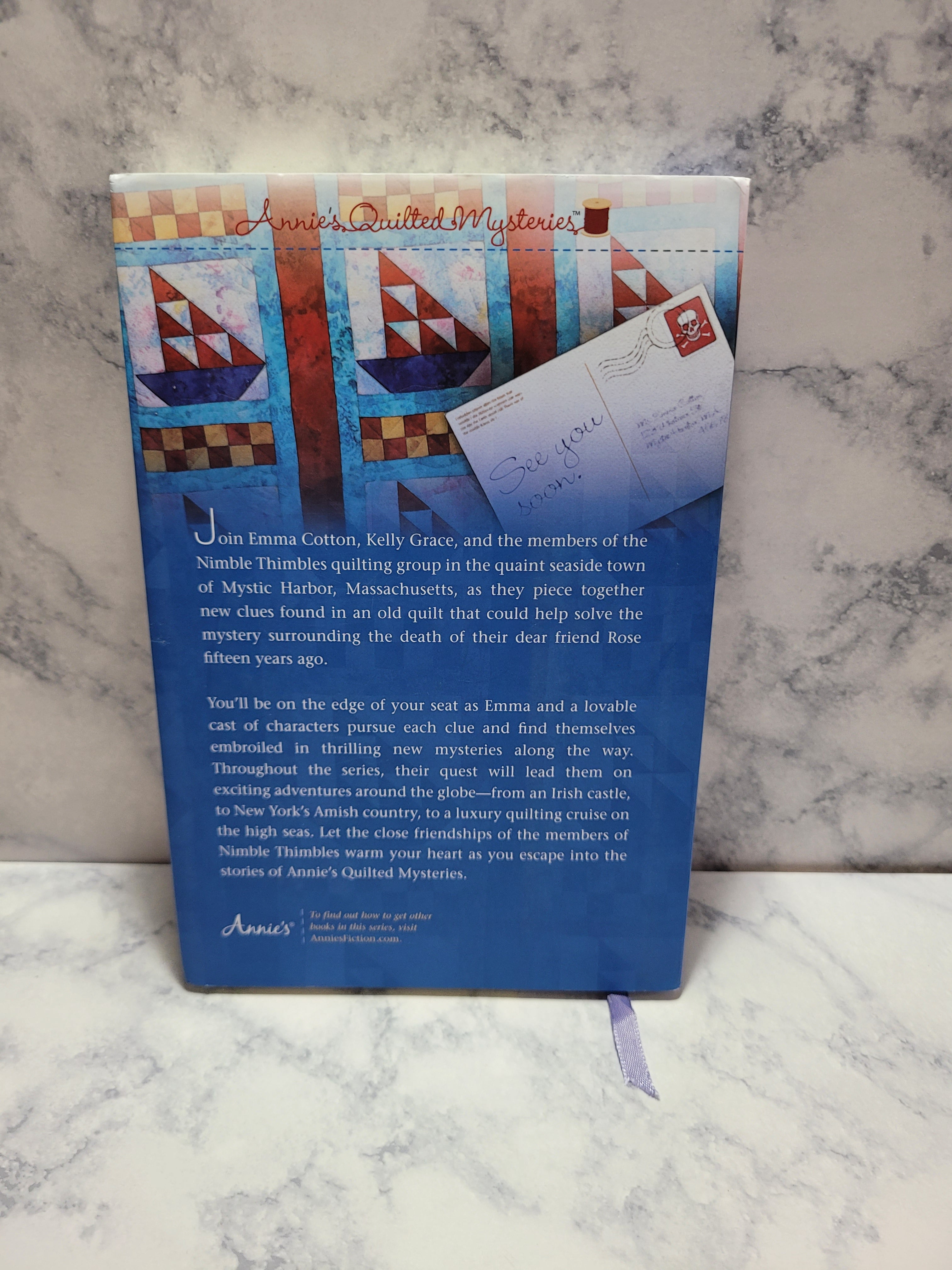 Ocean Selvage * Jan Fields * Annie’s Quilted Mysteries #6