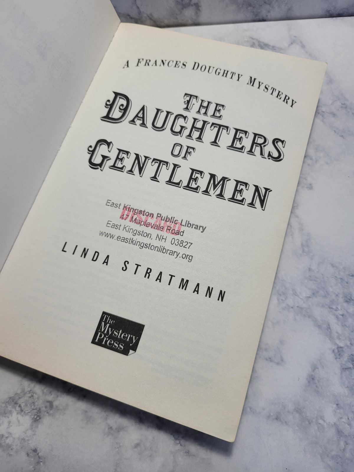 The Daughters of Gentlemen * Linda Stratmann * Frances Doughty #2