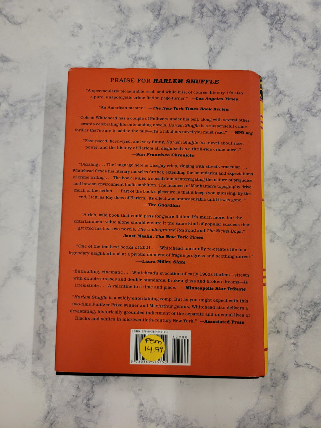 Crook Manifesto * Colson Whitehead * Ray Carney #2
