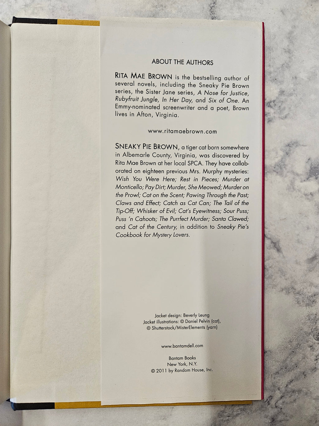 Hiss of Death * Rita Mae Brown * Mrs. Murphy #19