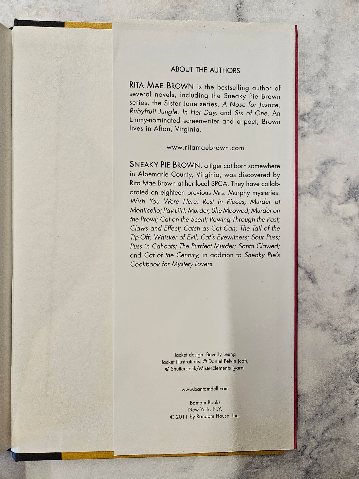 Hiss of Death * Rita Mae Brown * Mrs. Murphy #19