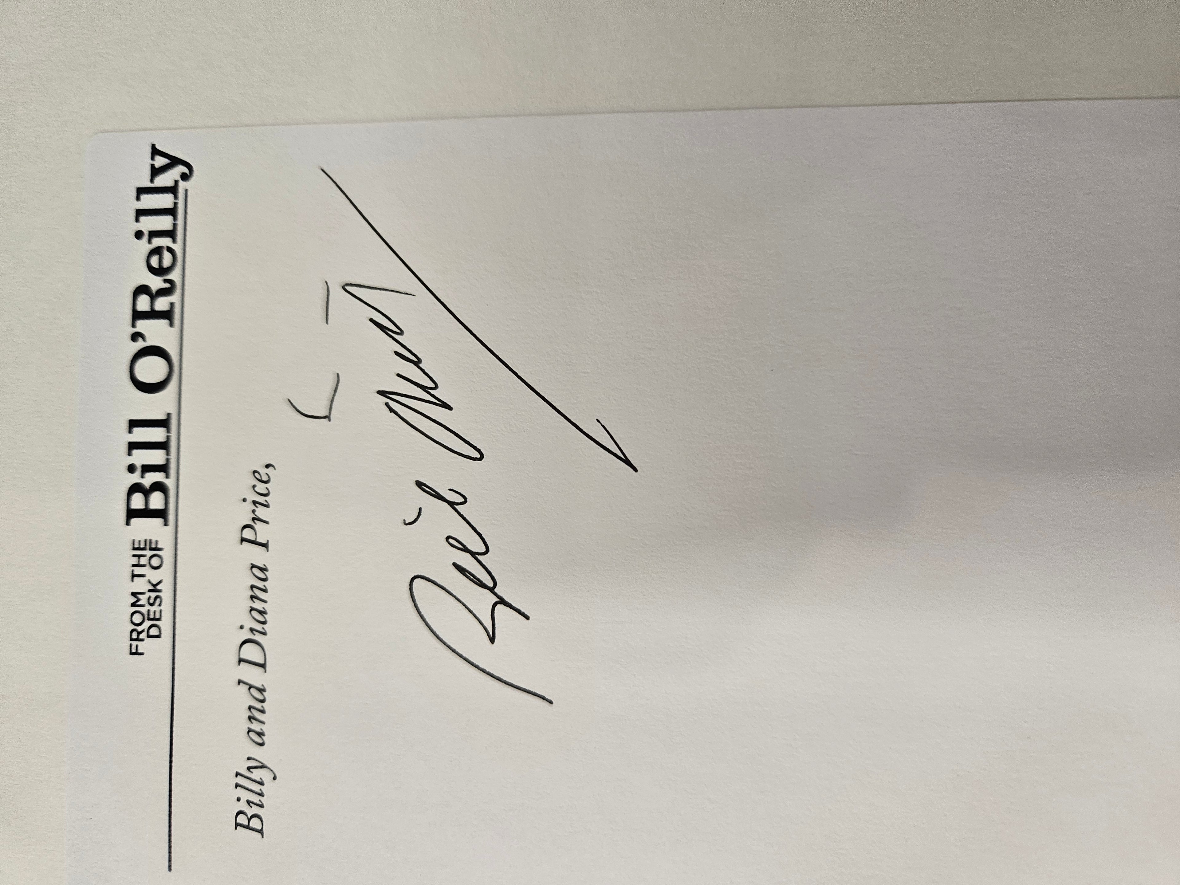 Killing Kennedy * Bill O'Reilly SIGNED, Martin Dugard