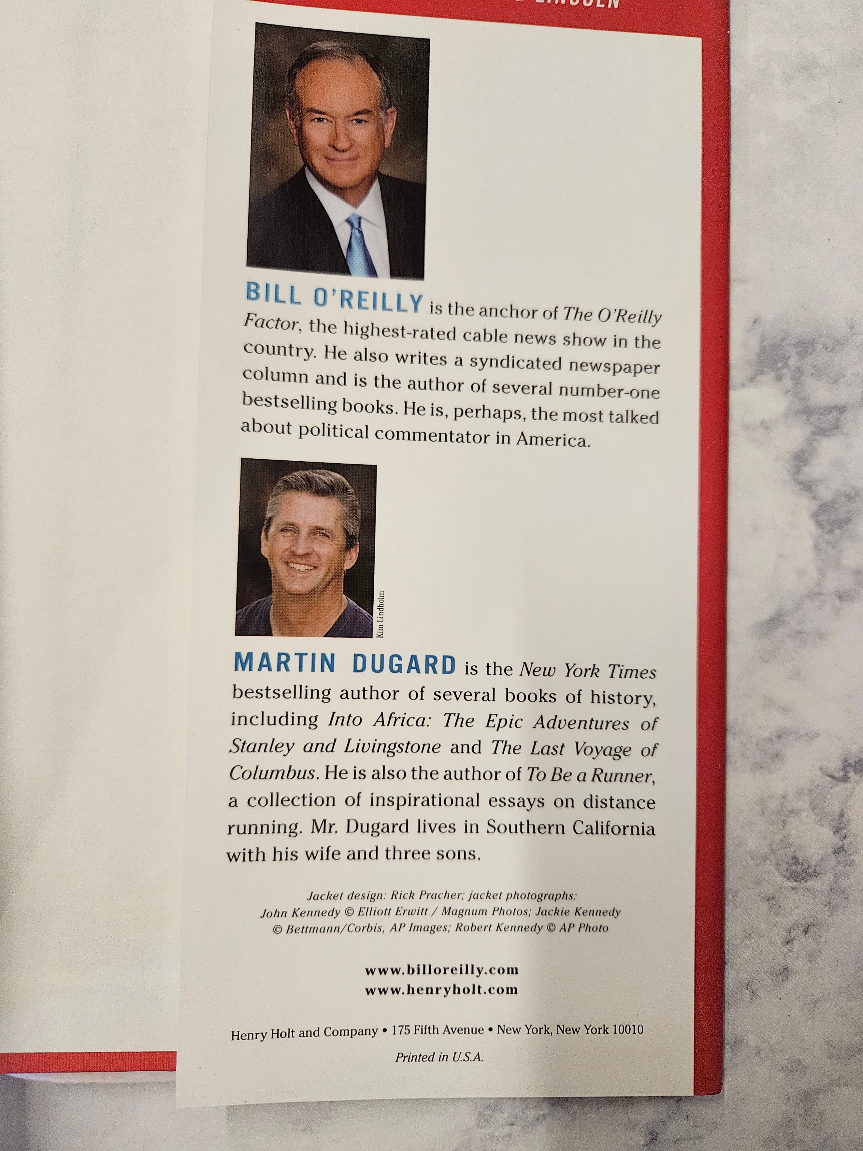 Killing Kennedy * Bill O'Reilly SIGNED, Martin Dugard