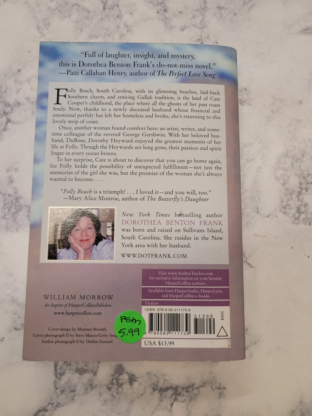 Folly Beach * Dorothea Benton Frank * Lowcountry Tales #8