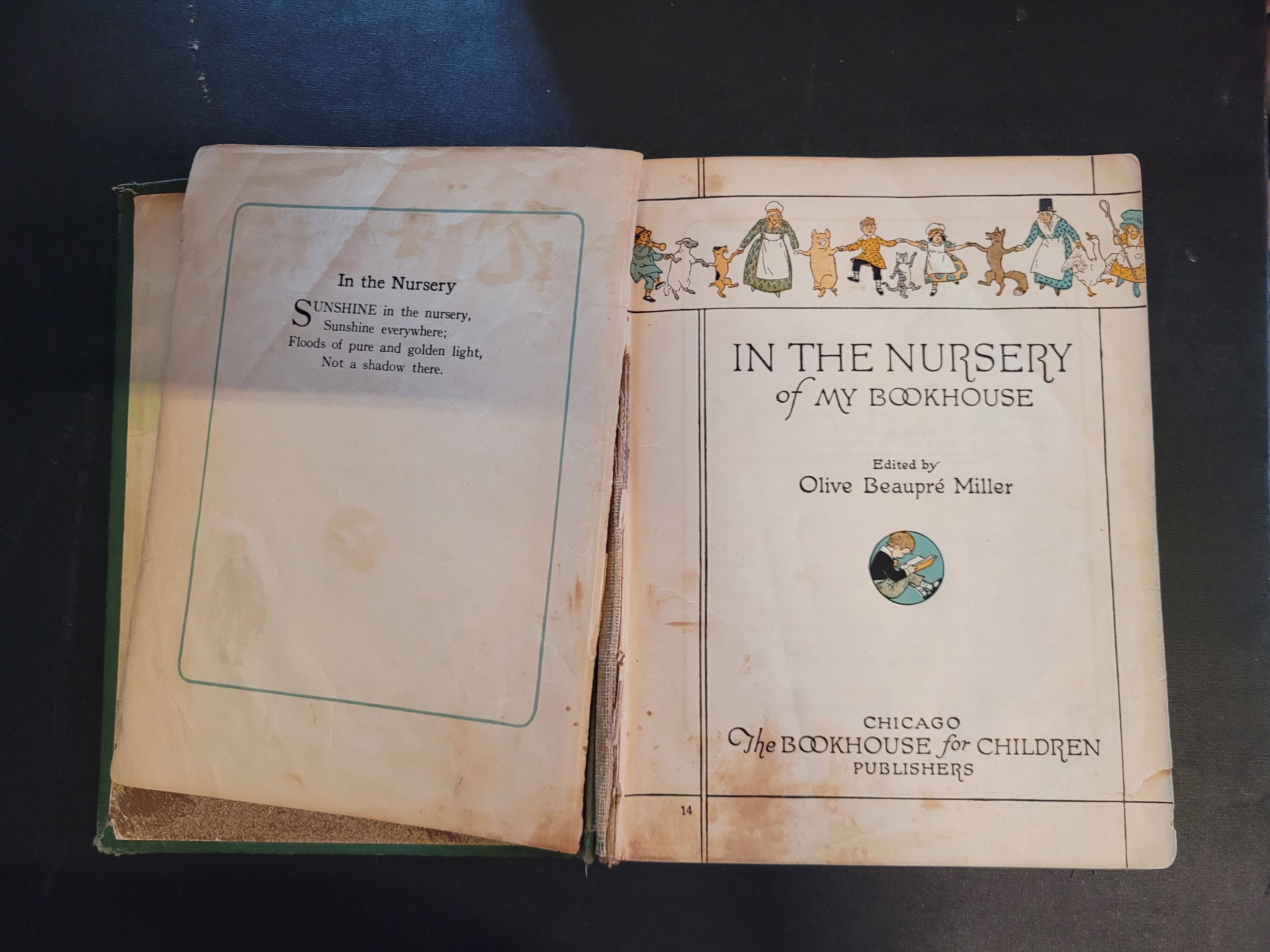 In the Nursery * Olive Beaupré Miller (Editor) * My Book House #1