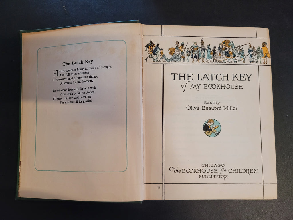 The Latch Key * Olive Beaupré Miller (Editor) * My Book House #6