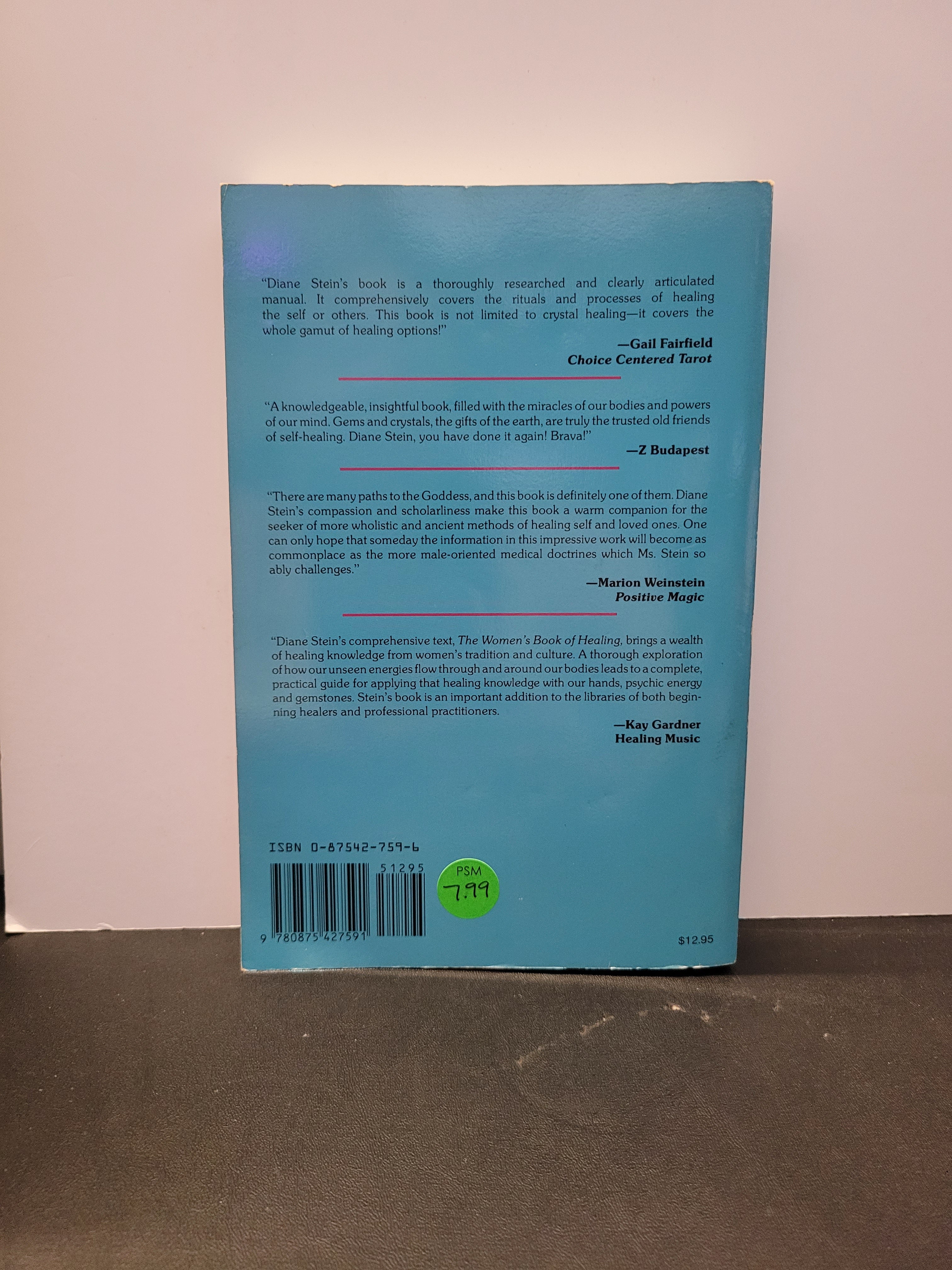 The Women's Book of Healing * Diane Stein