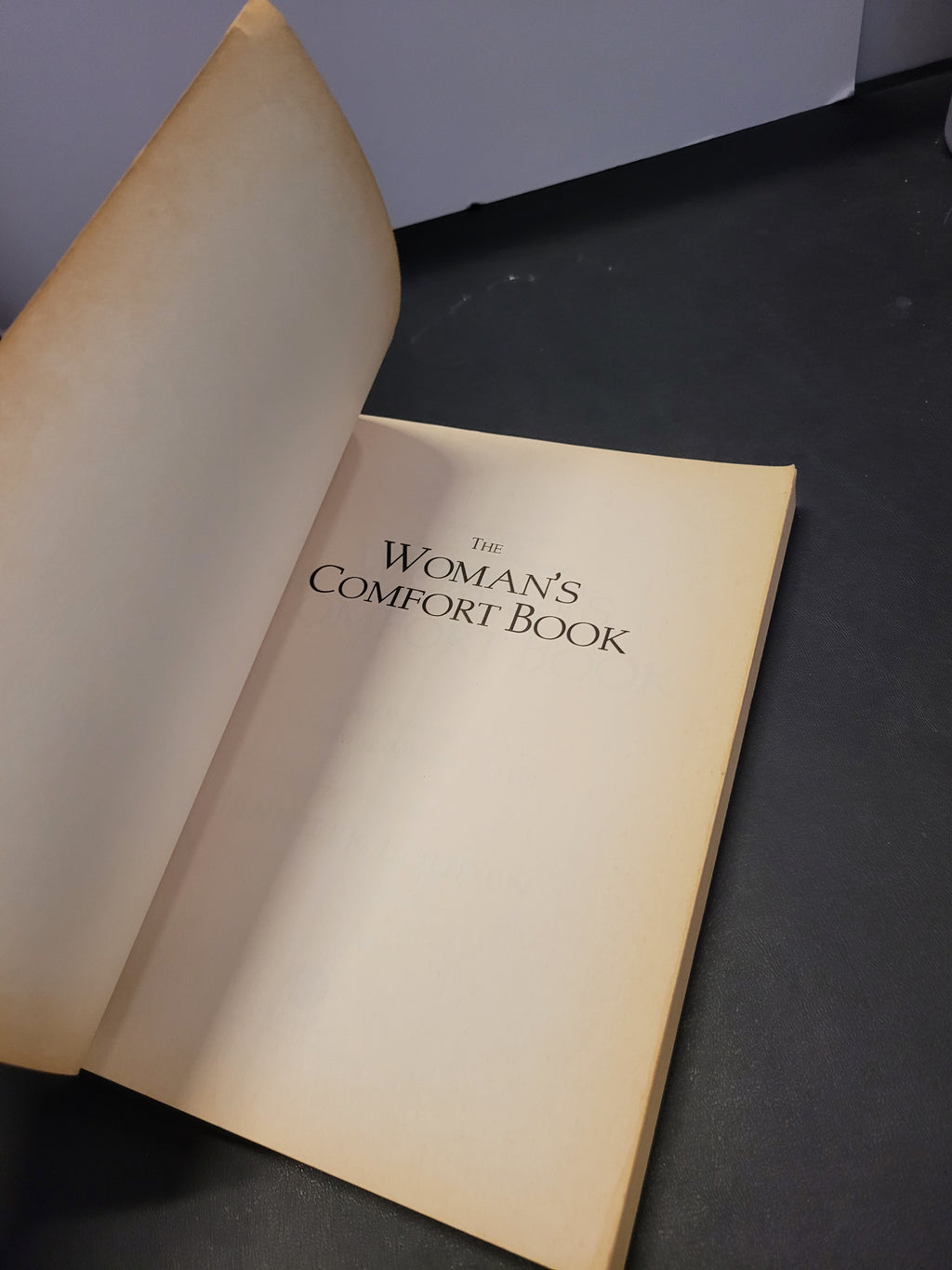 The Woman's Comfort Book * Jennifer Louden