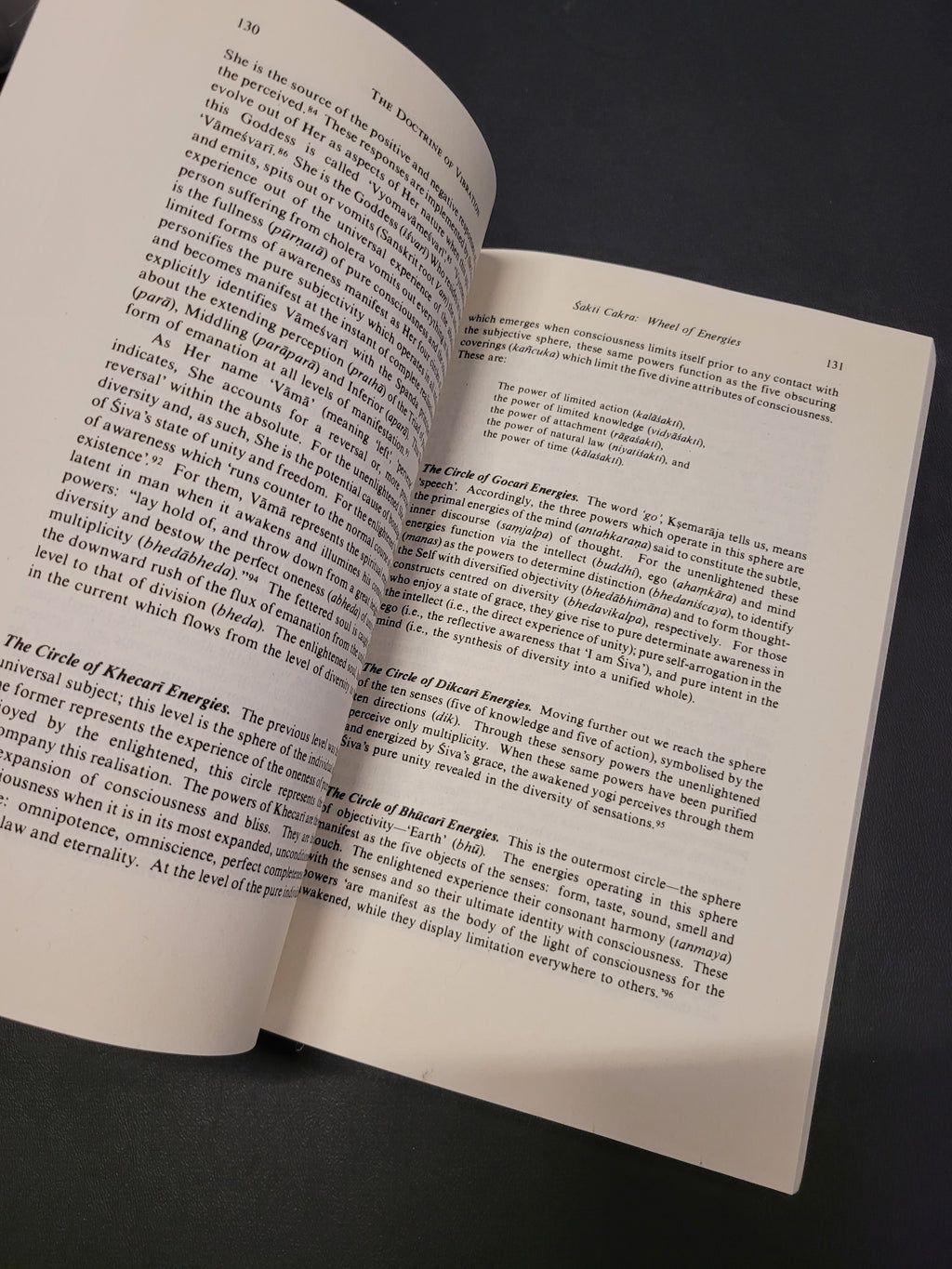 The Doctrine of Vibration * Mark S. G. Dyczkowski