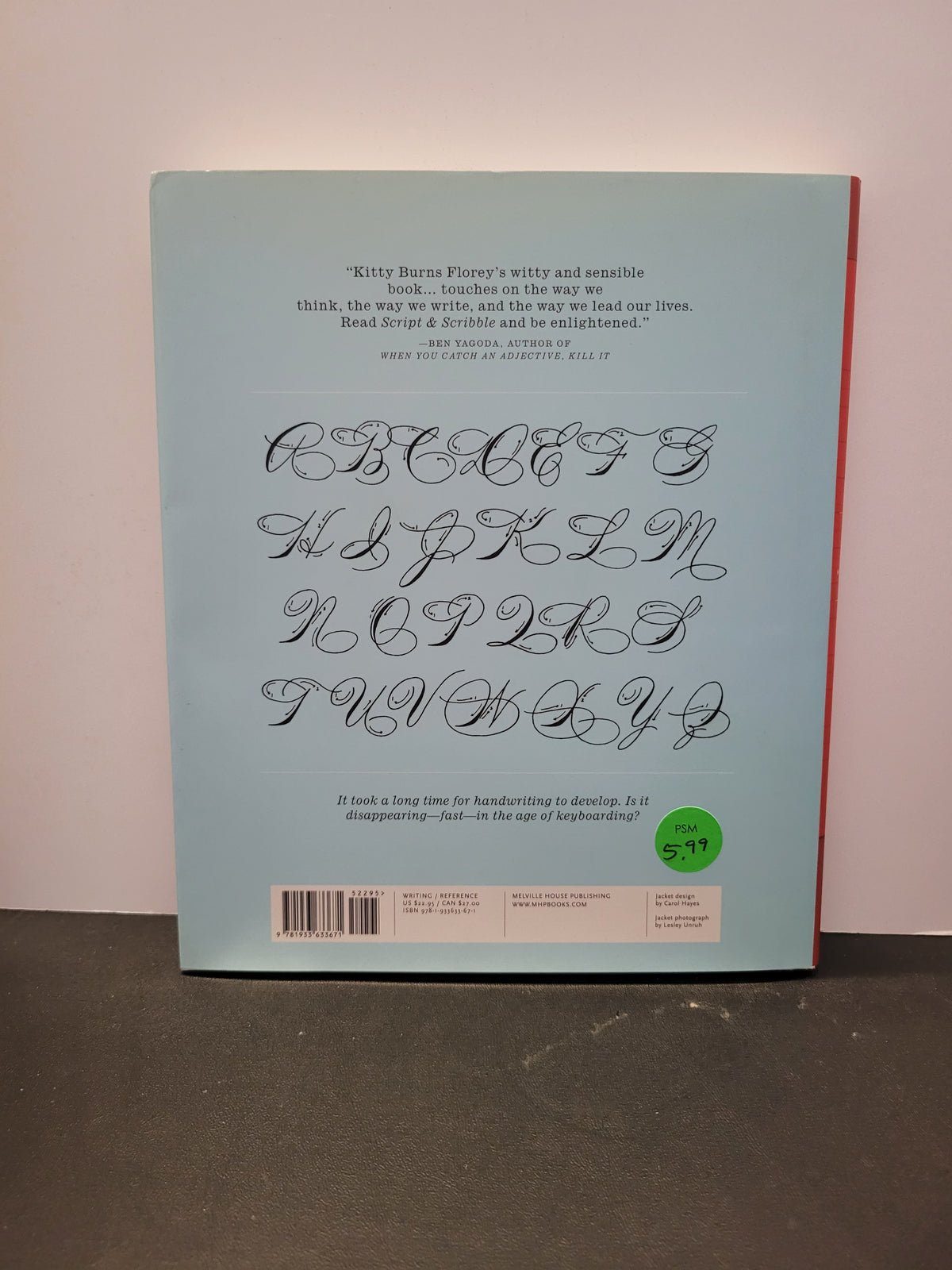 Script & Scribble * Kitty Burns Florey