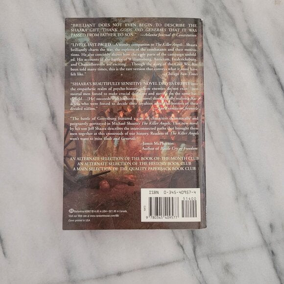 Gods and Generals * Jeff Shaara * Civil War Trilogy #1