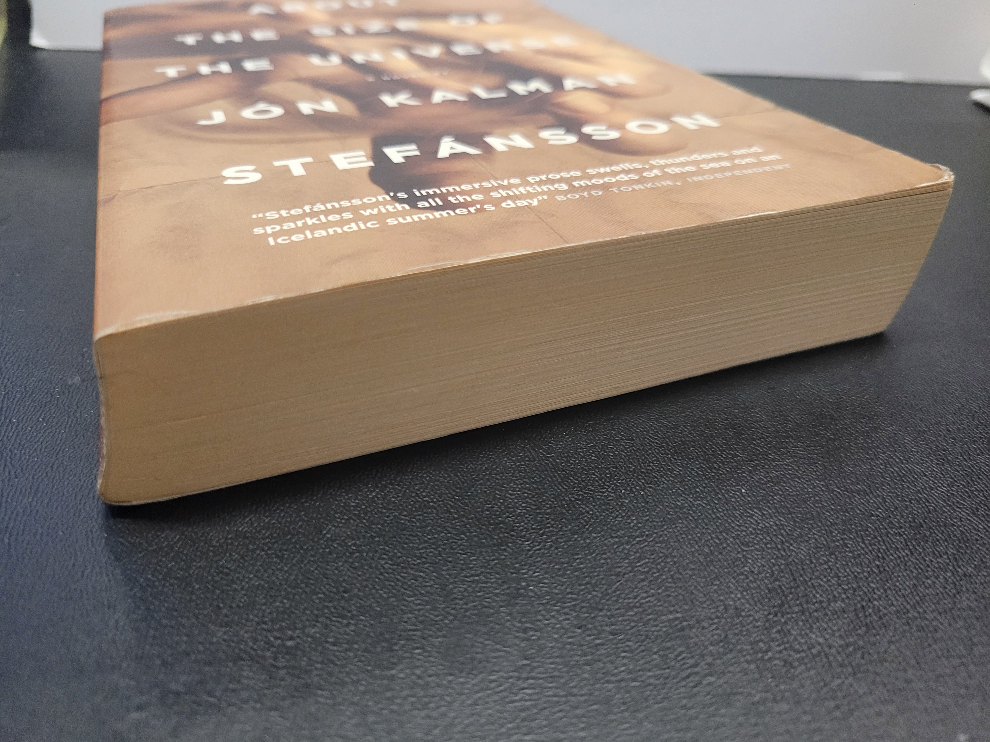 About the Size of the Universe * Jon Kalman Stefansson