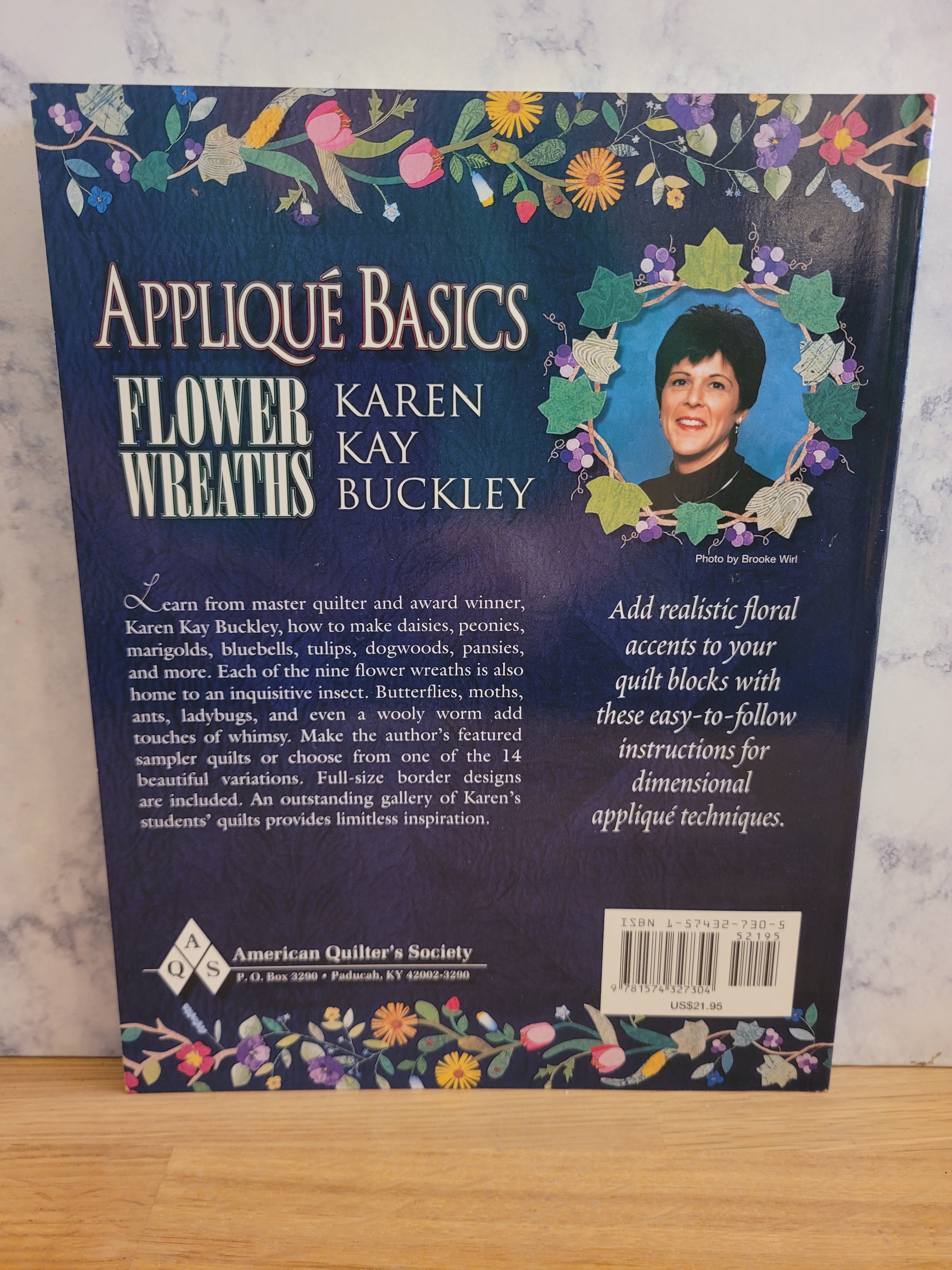 Applique Basics Flower Wreaths * Karen Kay Buckley