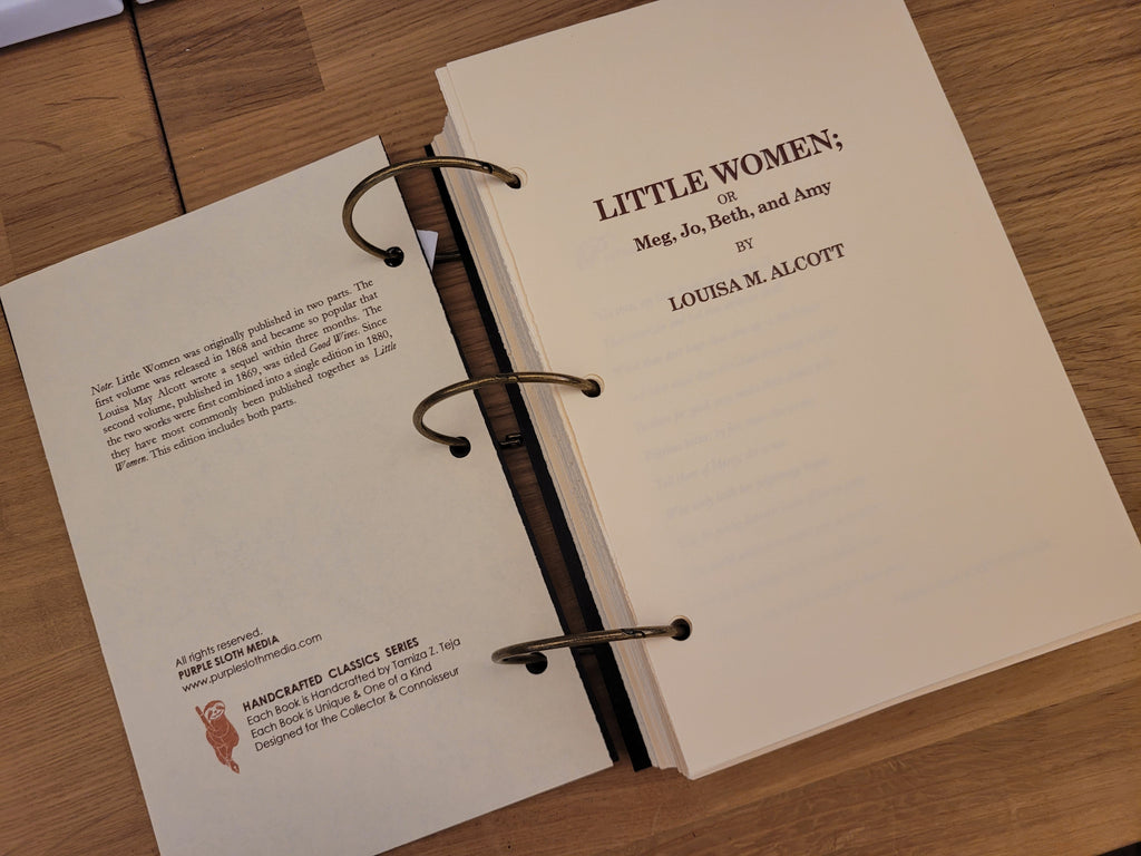 Little Women * Louisa May Alcott * PSM Handmade Classics