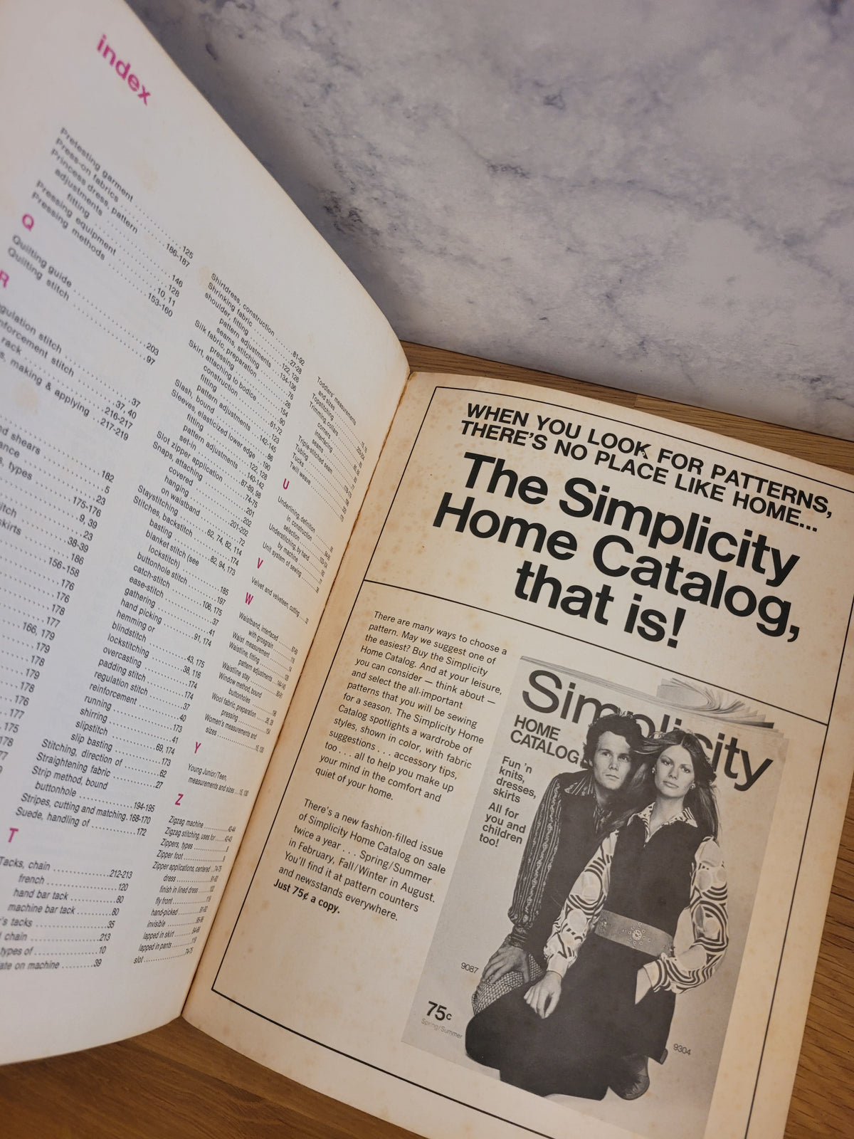 Simplicity Sewing Book
